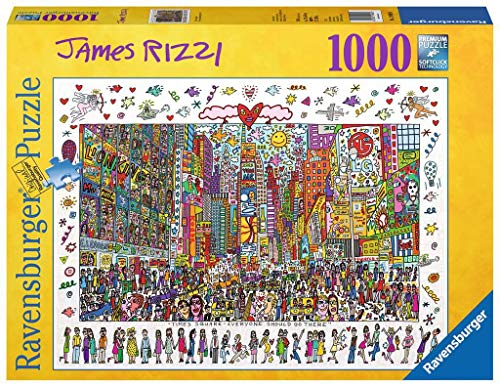 Ravensburger James Rizzi - Puzle (1000 Piezas), diseño de Times Square