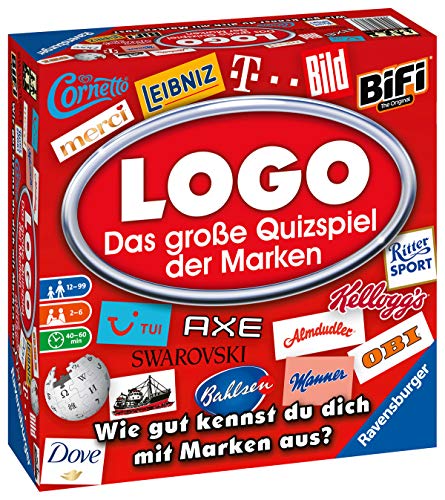 Ravensburger Juegos 26083 – Logo – El Gran Juego de Preguntas de Las Marcas