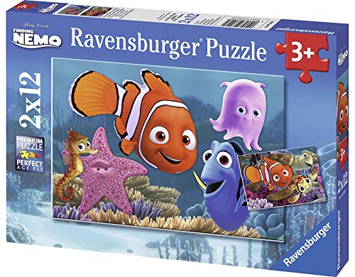 Ravensburger Nemo - Puzzle, 2 x 12 Piezas 07556 0