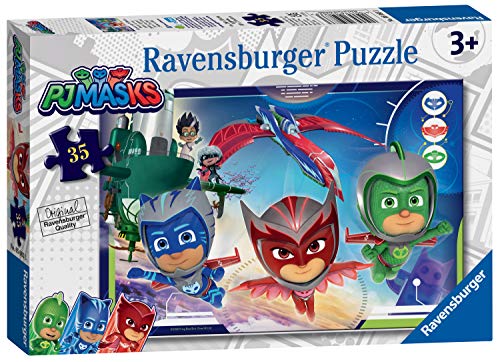 Ravensburger PJ Masks-Puzzle de 35 Piezas para niños a Partir de 3 años (05083)