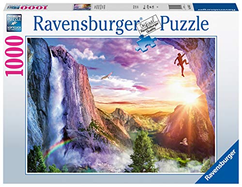 Ravensburger Puzzle 1000 Piezas, La felicidad del Escalador, Colección Fantasy, Rompecabezas Ravensburger de óptima calidad, Jigsaw Puzzle para Adultos