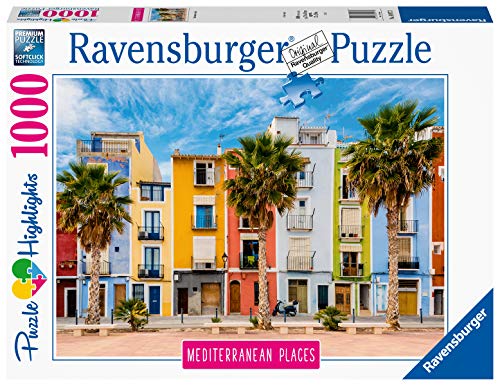 Ravensburger Puzzle 1000 piezas, Mediterranean Spain, Colección Fotos y Paisajes, para Adultos, Rompecabezas de calidad