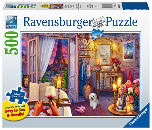 Ravensburger, Puzzle 500 Piezas, Baño Acogedor, Puzzle Adultos, Rompecabeza de Calidad, Exclusivo en Amazon