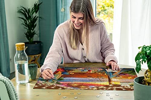 Ravensburger, Puzzle 500 Piezas, Cabaña Acogedora, Puzzle Adultos, Rompecabeza de Calidad, Exclusivo en Amazon