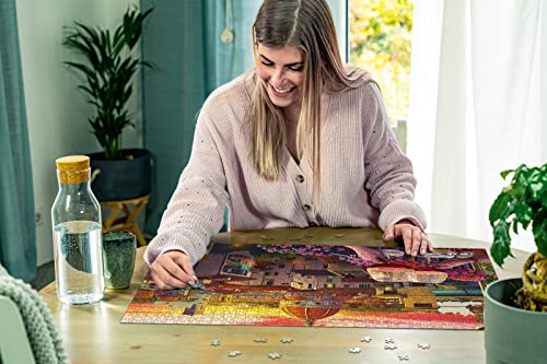 Ravensburger, Puzzle 500 Piezas, Vino al Atardecer, Puzzle Adultos, Rompecabeza de Calidad, Exclusivo en Amazon