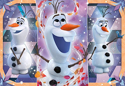 Ravensburger Puzzle, Frozen 2 Olaf, 2 Puzzle de 12 Piezas, Puzzles para Niños, Edad Recomendada 3+, Rompecabeza de Calidad