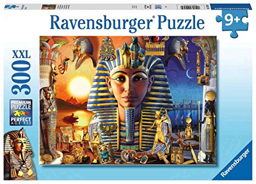 RAVENSBURGER PUZZLE- Im Alten Ägypten Ravensburger 12953-Puzzle Infantil (300 Piezas, tamaño XXL), diseño de Egipto, Multicolor (12953)