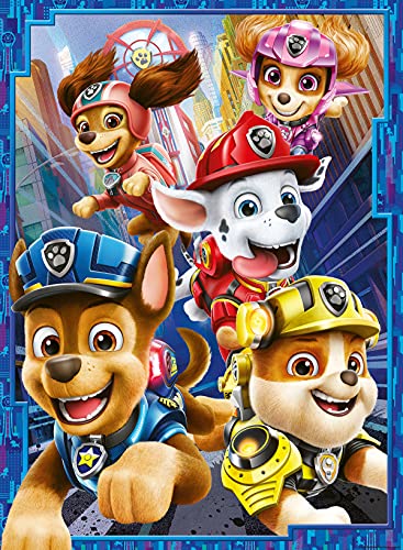 Ravensburger Puzzle, Paw Patrol Movie, Puzzle 100 Piezas XXL, Puzzles para Niños, Edad Recomendada 6+, Rompecabeza de Calidad