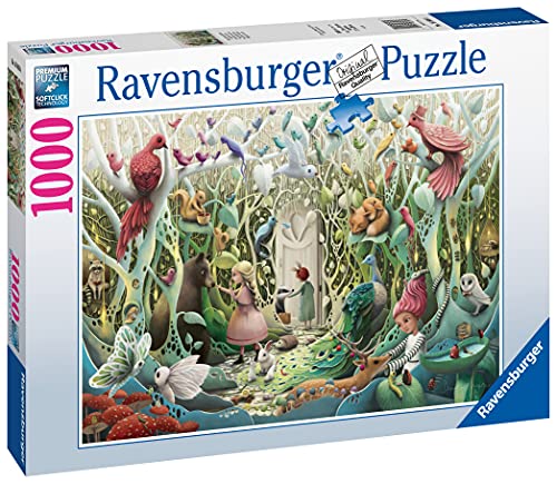 Ravensburger Puzzle, Puzzle 1000 Piezas, El Jardín Secreto, Puzzles para Adultos, Puzzle Animales, Rompecabezas Ravensburger