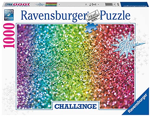 Ravensburger Puzzle, Puzzle 1000 Piezas, Glitter, Puzzle Challenge, Puzzle Adultos, Jigsaw Puzzle, 16745 6