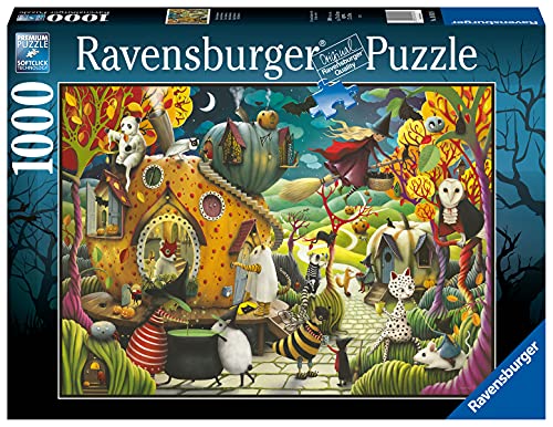 Ravensburger Puzzle, Puzzle 1000 Piezas, Halloween, Puzzle Adultos, Puzzle Fantasy, Rompecabezas de Calidad