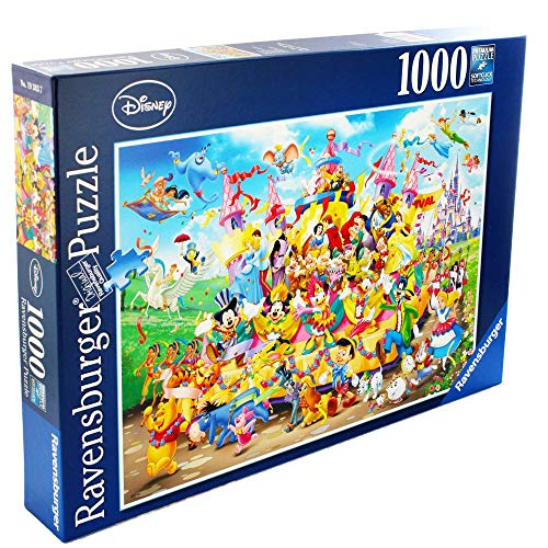 Ravensburger Puzzle, Puzzles 1000 Piezas, Disney Carnaval, Puzzle Disney, Puzzles para Adultos, Puzzle Ravensburger