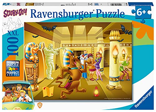 Ravensburger Puzzle, Scooby Doo, Puzzle 100 Piezas XXL, Puzzles para Niños, Edad Recomendada 6+, Rompecabeza de Calidad