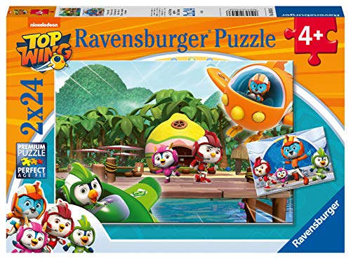 Ravensburger - Puzzle Top Wing, pack de 2 x 24 piezas (05053)