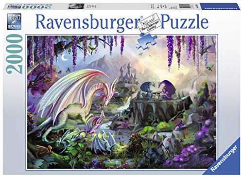 Ravensburger- Valle del Dragón Rompecabeza de 2000 Piezas, Multicolor (16707)