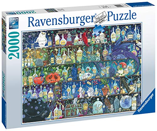 Ravensburger Venenos y pociones Puzzle 2000 Pz, Puzzle para adultos