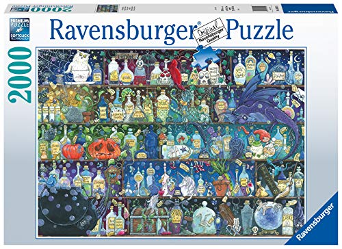 Ravensburger Venenos y pociones Puzzle 2000 Pz, Puzzle para adultos