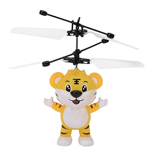 RC Drone Toy, Suspension Aircraft Toy Induction Aircraft Toy Gift Mini Drone Fly Mini Drone, Tiger Suspension Juego de Niños para Exteriores Niños Niñas(Tigre de inducción)