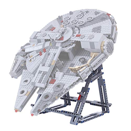 ReallyPow Soporte de pantalla para Lego Star Wars 75105, 75212, 7965 (407 piezas, solo incluye soporte de pantalla, no kit Lego)