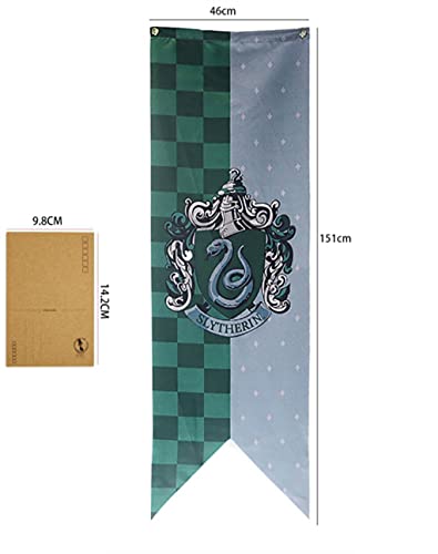 アサヒ飲料 Regalos cumpleaños Cartel Harry póster Gryffindor Slytherin Hufflepuff Ravenclaw Hogwarts Bandera Party Banner