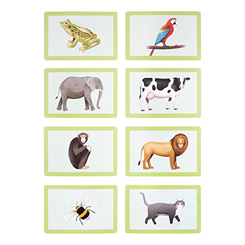 Relish Animal Snap - Juegos de tarjetas de imagen grandes - Productos de Alzheimer y actividades de demencia/juguetes para personas mayores