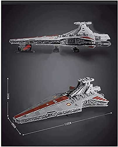 Republic-Class Assault Cruiser 21005 Kit de Construcción de Nave Espacial Grande MOC Compatible con Piezas de Lego Star Wars USC-6685