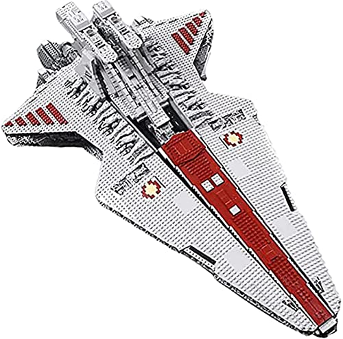 Republic-Class Assault Cruiser 21005 Kit de Construcción de Nave Espacial Grande MOC Compatible con Piezas de Lego Star Wars USC-6685