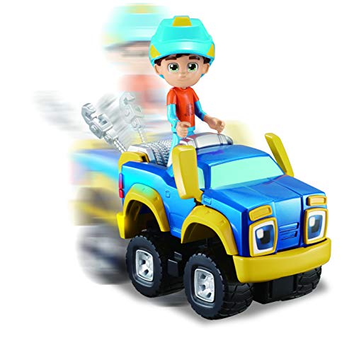 Rev & Roll – Coche Juego Best Buddies – Vehículo Rumble de 17 cm con Funciones mecánicas y su Figura Rev de 10 cm – Juguete del Dibujo Animado Rev & Roll – Juguete para niños de 3 años y más