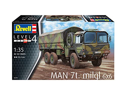 Revell 03291 Man 7t Milgl Milgl Modelo Kit 1:35 Escala