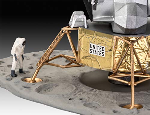 Revell 03700, Kit de Modelos de plástico, Apollo 11 Columbia & Eagle,Escala 1:96