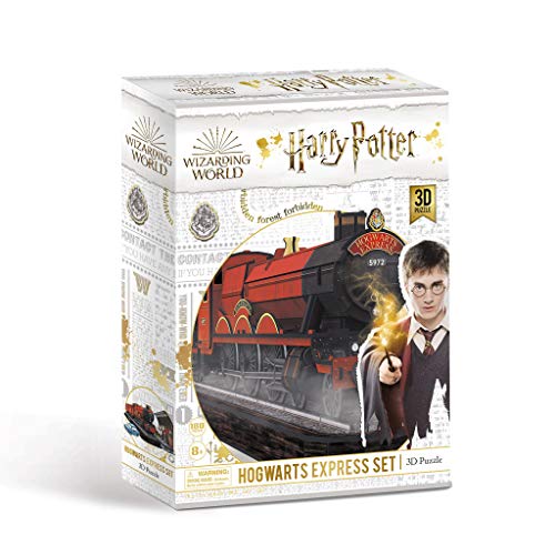 Revell- Hogwarts Express, Zug mit Bahnsteig Gleis 9 ¾ und Dem fliegenden Auto Harry Potter Accesorios, Color Coloreado (303)