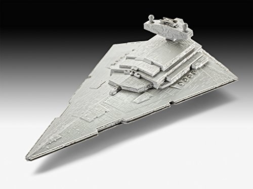 Revell - Maqueta Star Wars: Imperial Star Destroyes, Build & Play, Kit Modello,Escala 1:4000 (6749) (06749)