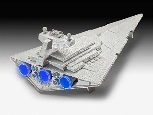 Revell - Maqueta Star Wars: Imperial Star Destroyes, Build & Play, Kit Modello,Escala 1:4000 (6749) (06749)