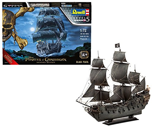 Revell Marquets Pirates of The Caribbean Dead Men Tell No Tales, Kit Modello, Escala 1:72 edición Limitada (5699) (05699)