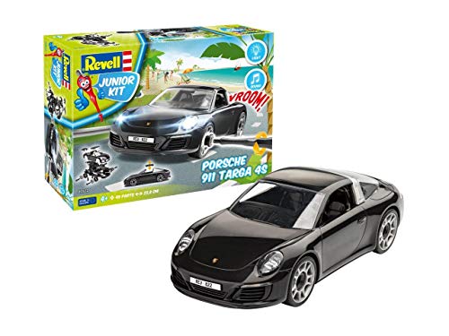 Revell- Porsche 911 Targa 4S Vehículo para Construir y Jugar,, Länge ca. 23,8 cm (00822)