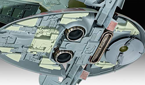 Revell- Slave I-40th Anniversary The Star Wars Accesorios, Color Plateado (RV05678)