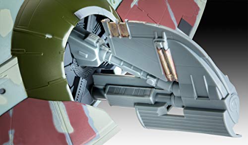 Revell- Slave I-40th Anniversary The Star Wars Accesorios, Color Plateado (RV05678)