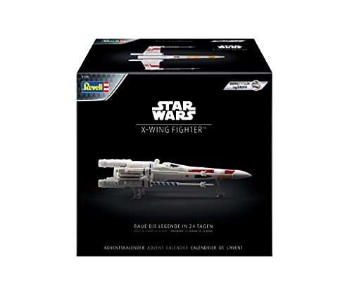 Revell-Star Wars 01035 Calendario de Adviento X-Wing Fighter, Color Blanco