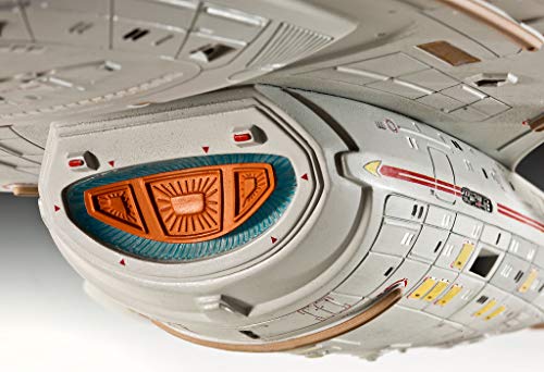 Revell-U.S.S. Voyager, Escala 1:670 Star Trek Kit de Modelos de plástico, Multicolor, 1/670 04992/4992