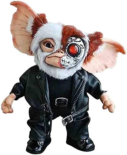 rewikie Muñeca de peluche monstruo de Gremlins de Halloween 2021, criatura artística de fieltro en miniatura, muñeca hecha a mano con travesuras