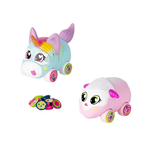 Ritzy Rollerz - Coches de Juguete coleccionables para niñas con encantos Sorpresa, Sofia Serv y Tori TaDa Besties, Juguete para niñas de 4 5 6 7 8 años