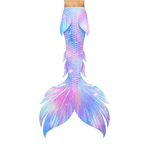 RKRCXH Cola De Sirena, Disfraz De Sirena Princesa, Niños, Adultos Princesa Traje De Cosplay - La Mejor Opción para Nadar Bikini niña Cola de Sirena (Color : Style-W, Size : Tailored)