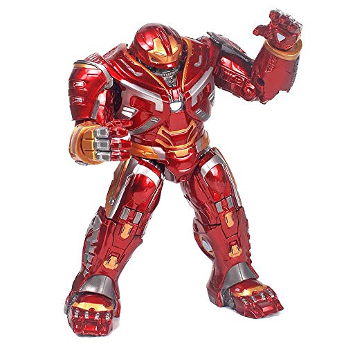 RLJWEN Modelo De Hulkbuster Iluminado De 8 Pulgadas Toy Avengers 4 Iron Man Model Home Decorations 8-Inch Luminous Hulkbuster