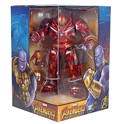 RLJWEN Modelo De Hulkbuster Iluminado De 8 Pulgadas Toy Avengers 4 Iron Man Model Home Decorations 8-Inch Luminous Hulkbuster