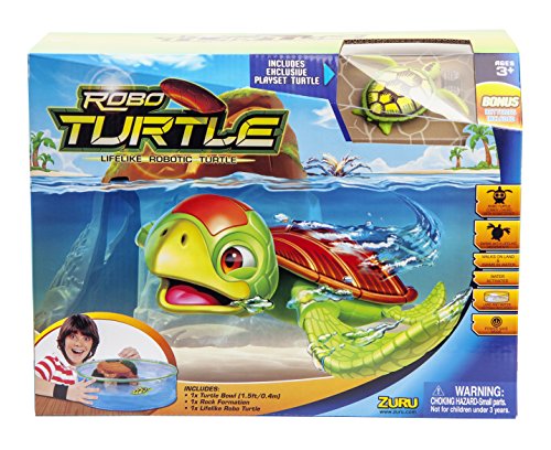 Robofish - Robo Tortugas, acuario con isla (Goliath 32828) , color/modelo surtido