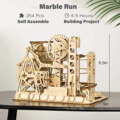 Robotime Laser Cut Puzzle de Madera | Kit de construcción Set Model | Juego de Puzzle en 3D (Lift Coaster)