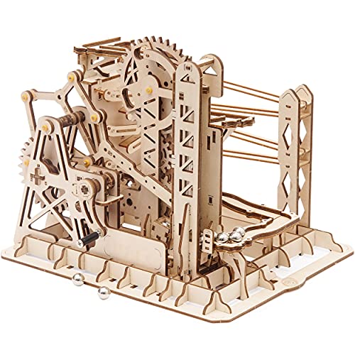 Robotime Laser Cut Puzzle de Madera | Kit de construcción Set Model | Juego de Puzzle en 3D (Lift Coaster)