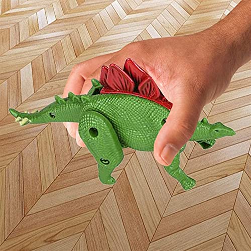 Robots de Huevo de Dinosaurios - Paquete de 4, Juguetes de Dinosaurios transformadores Multicolores - Artículo favores y Suministros de Fiesta, Juego Imaginario, colección - Juguetes edu