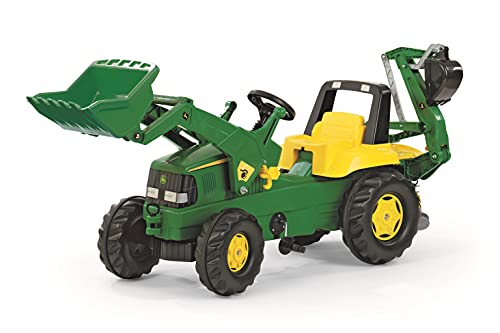 Rolly Toys 811076 rollyJunior, tractor, John Deere con cargador + Heckbag.