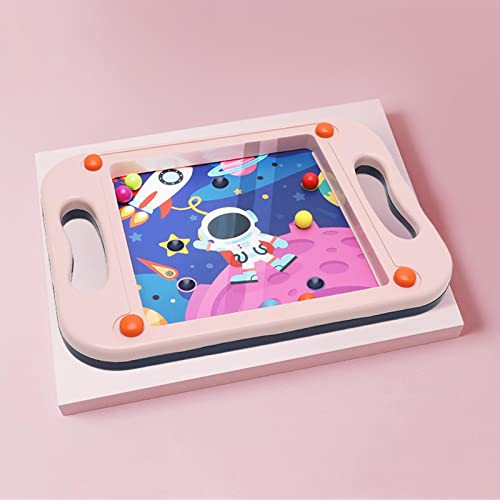 Ronsen 3D Maze Palm Puzzle Toy Montessori Game Balance Ball Maze Board Juego Montessori para niños Juguetes para el Desarrollo de la Inteligencia Entrenamiento de Enfoque Niños pequeños Navidad Año